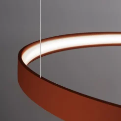 Żyrandol RIO 110 ochra czerwona LED 4000K (TH.400) - Thoro Lighting