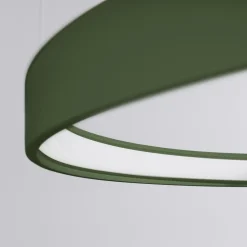 Żyrandol RIO 78 zielona oliwka LED 4000K (TH.377) - Thoro Lighting