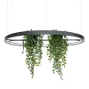 Żyrandol RIO BIO 110 czarny LED 3000K (TH.555) - Thoro Lighting