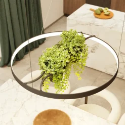 Żyrandol RIO BIO 110 czarny LED 3000K (TH.555) - Thoro Lighting