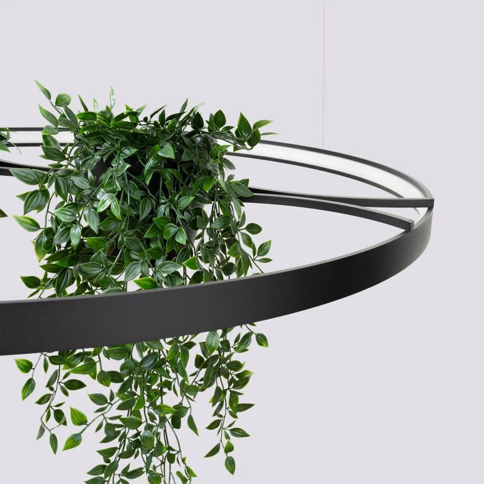 Żyrandol RIO BIO 110 czarny LED 3000K (TH.555) - Thoro Lighting