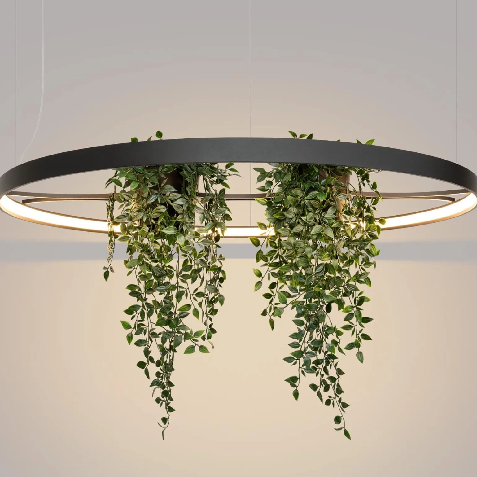 Żyrandol RIO BIO 110 czarny LED 3000K (TH.555) - Thoro Lighting