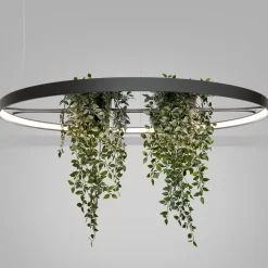 Żyrandol RIO BIO 110 czarny LED 4000K (TH.556) - Thoro Lighting