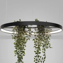 Żyrandol RIO BIO 78 czarny LED 4000K (TH.552) - Thoro Lighting