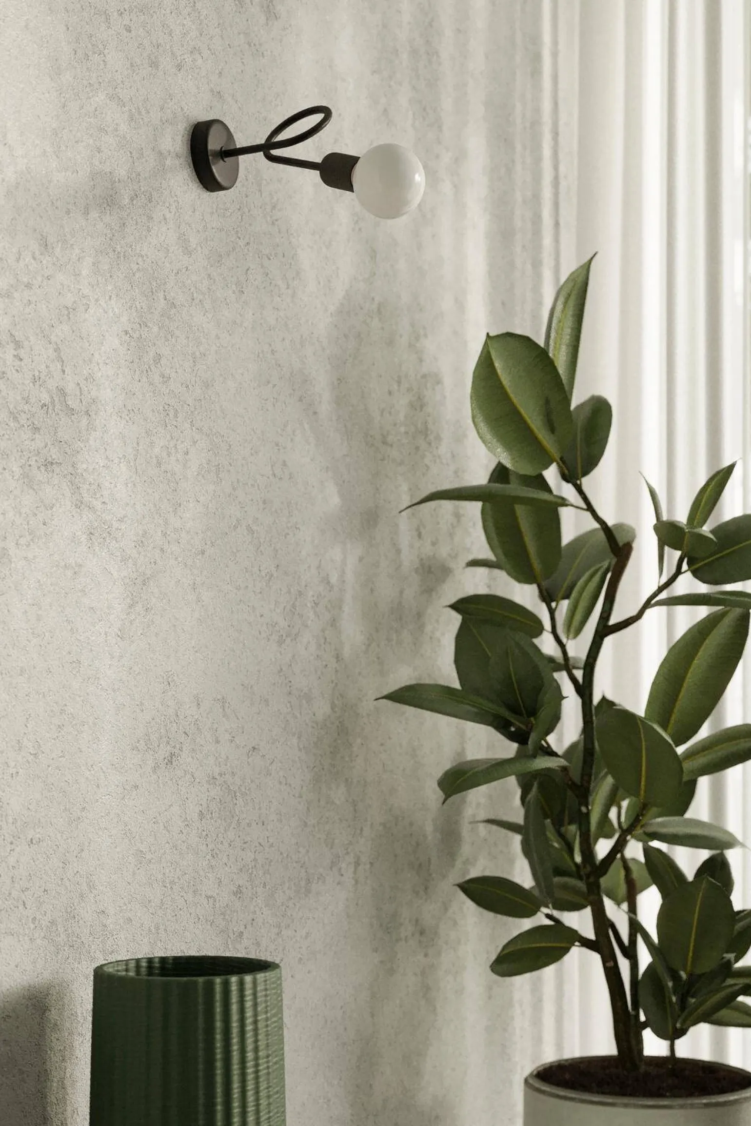 Żyrandol SUPEŁ 5 czarny (SL.1435) - Sollux Lighting