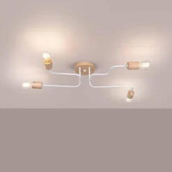 Żyrandol TIMBO 4 biały (SL.1665) - Sollux Lighting