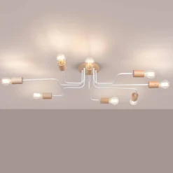 Żyrandol TIMBO 8 biały (SL.1667) - Sollux Lighting