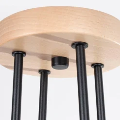 Żyrandol TIMBO 4 czarny (SL.1669) - Sollux Lighting