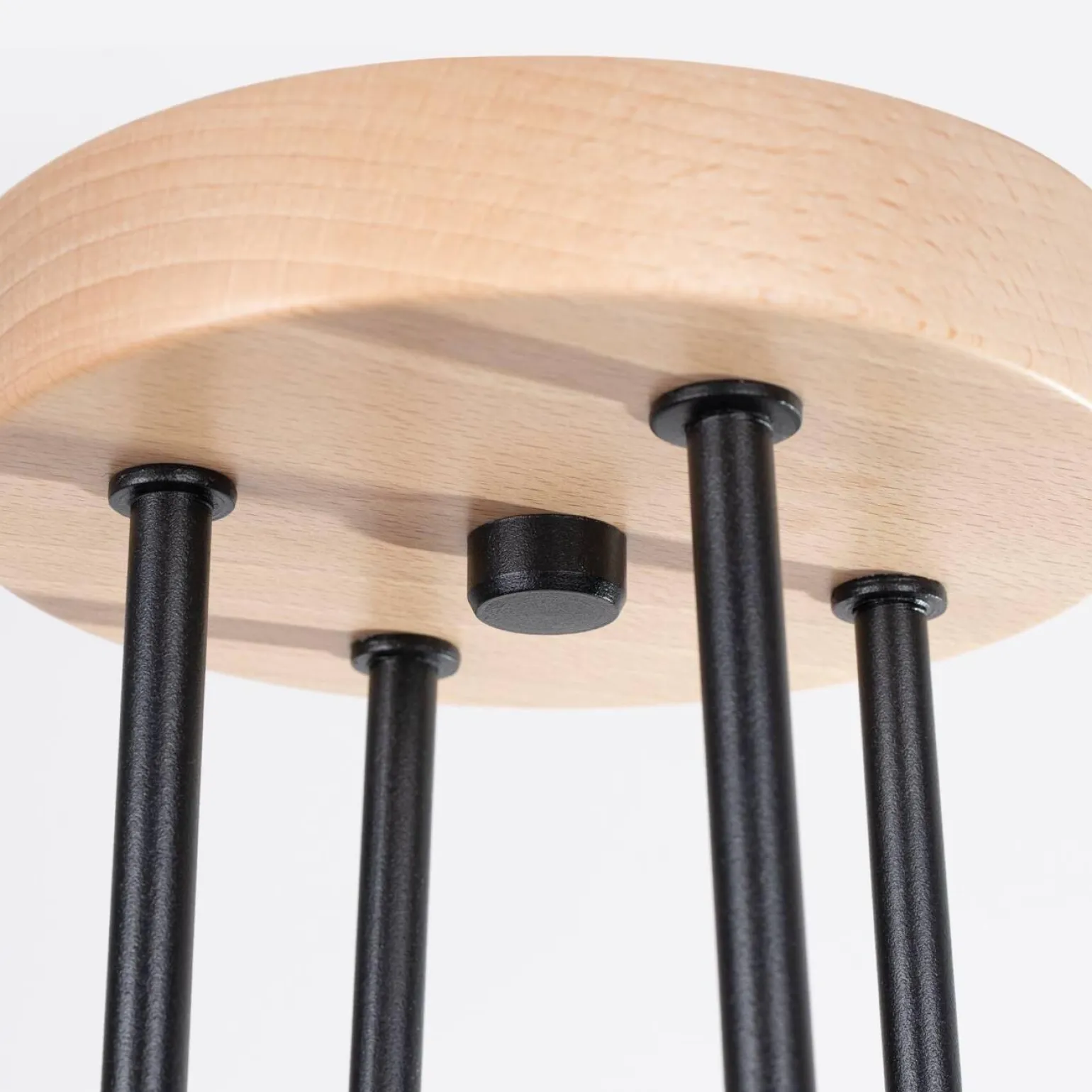 Żyrandol TIMBO 4 czarny (SL.1669) - Sollux Lighting