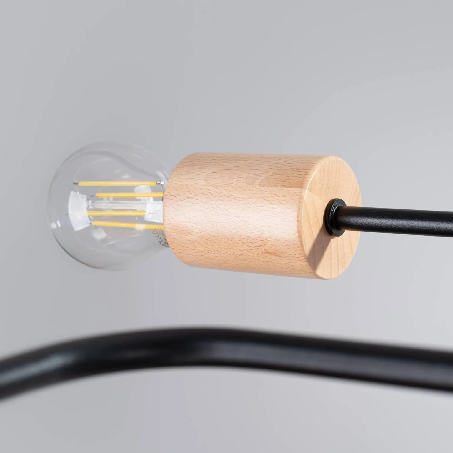 Żyrandol TIMBO 8 czarny (SL.1671) - Sollux Lighting