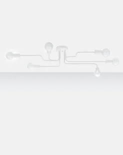 Żyrandol VECTOR 6 biały (SL.1443) - Sollux Lighting