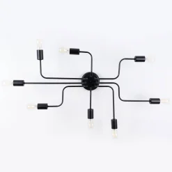 Żyrandol VECTOR 8 czarny (SL.1448) - Sollux Lighting