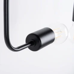 Żyrandol VECTOR 8 czarny (SL.1448) - Sollux Lighting