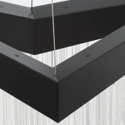 Żyrandol Vivien - Matowa czerń (QN-VIVIEN-P-L-BK) - Quintiesse