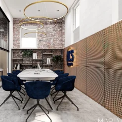 Żyrandol Wew. Echo 60 Kol. Jasny Złoty 3000Do Wewnątrz - Ramko