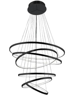 Żyrandol WHEEL 6 LONG DIMM BLACK (AZ2923) - Azzardo