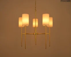 Żyrandol świecznikowy MOOSEE IMPERIO 5 złota (MSE1501100576) - Moosee