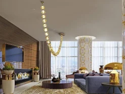 Zaria II lampa wisząca 29L (448956) - Schuller