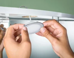 Zestaw opraw meblowych do wbudowania EBL SET 3x2,5W 3x180lm 3000K 12V chrom / tworzywo sztuczne (PL93118) - PAULMANN