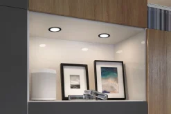 Zestaw opraw meblowych do wbudowania EBL SET 3x2,5W 3x180lm 4000K 12V czarny matowy / tworzywo sztuczne (PL93122) - PAULMANN