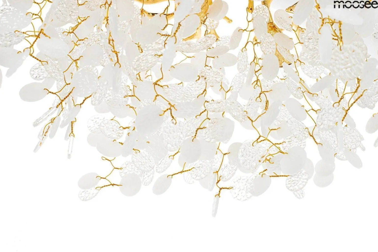 Złota lampa wisząca RIVIERA 60 (MSE010100391) - Moosee